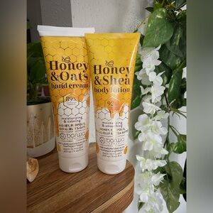 Barwa Honey & Shea Body Lotion and Honey & Oats Hand Cream Set 250ml